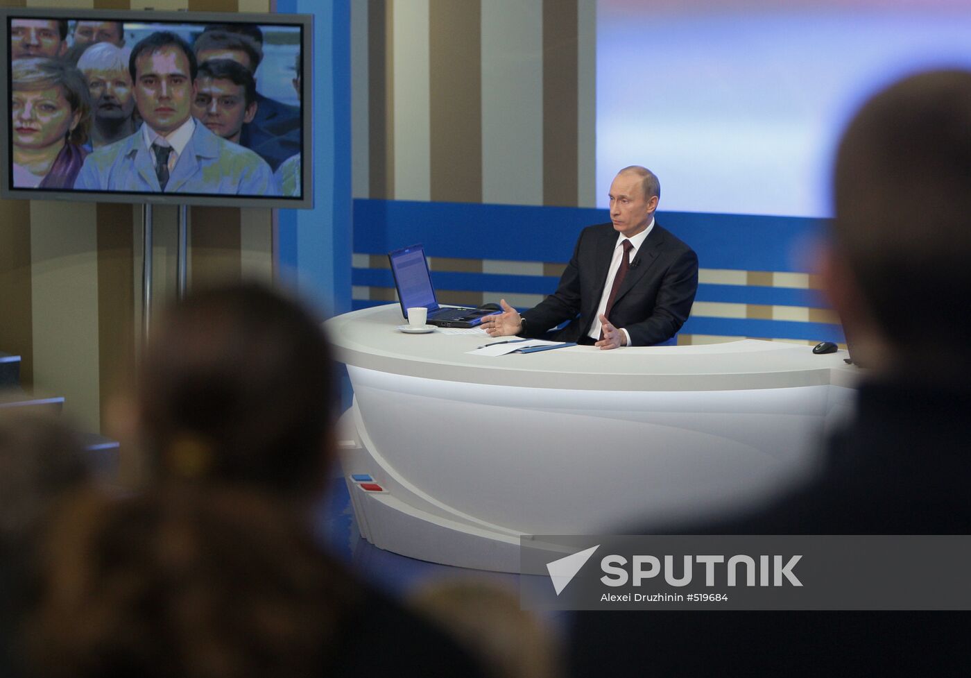 Televised live call-in show with Vladimir Putin