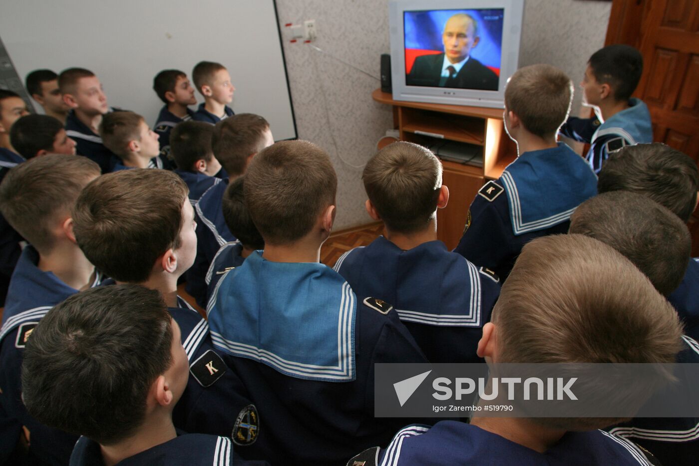 Televised live call-in show with Vladimir Putin