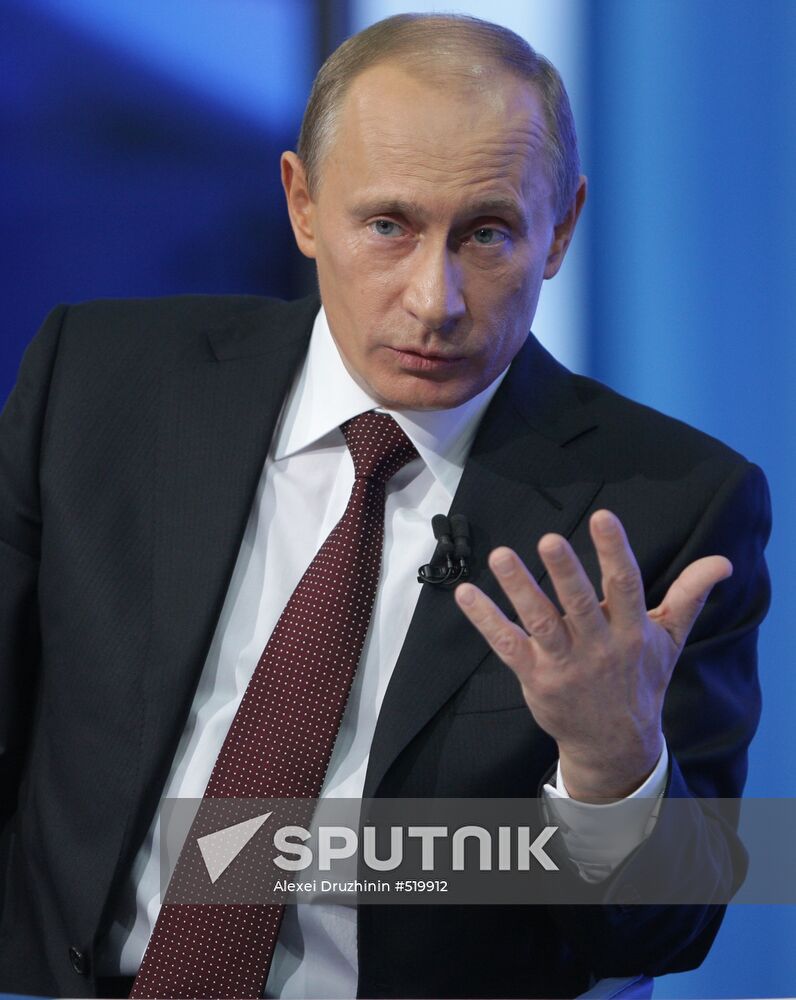 Televised live call-in show with Vladimir Putin