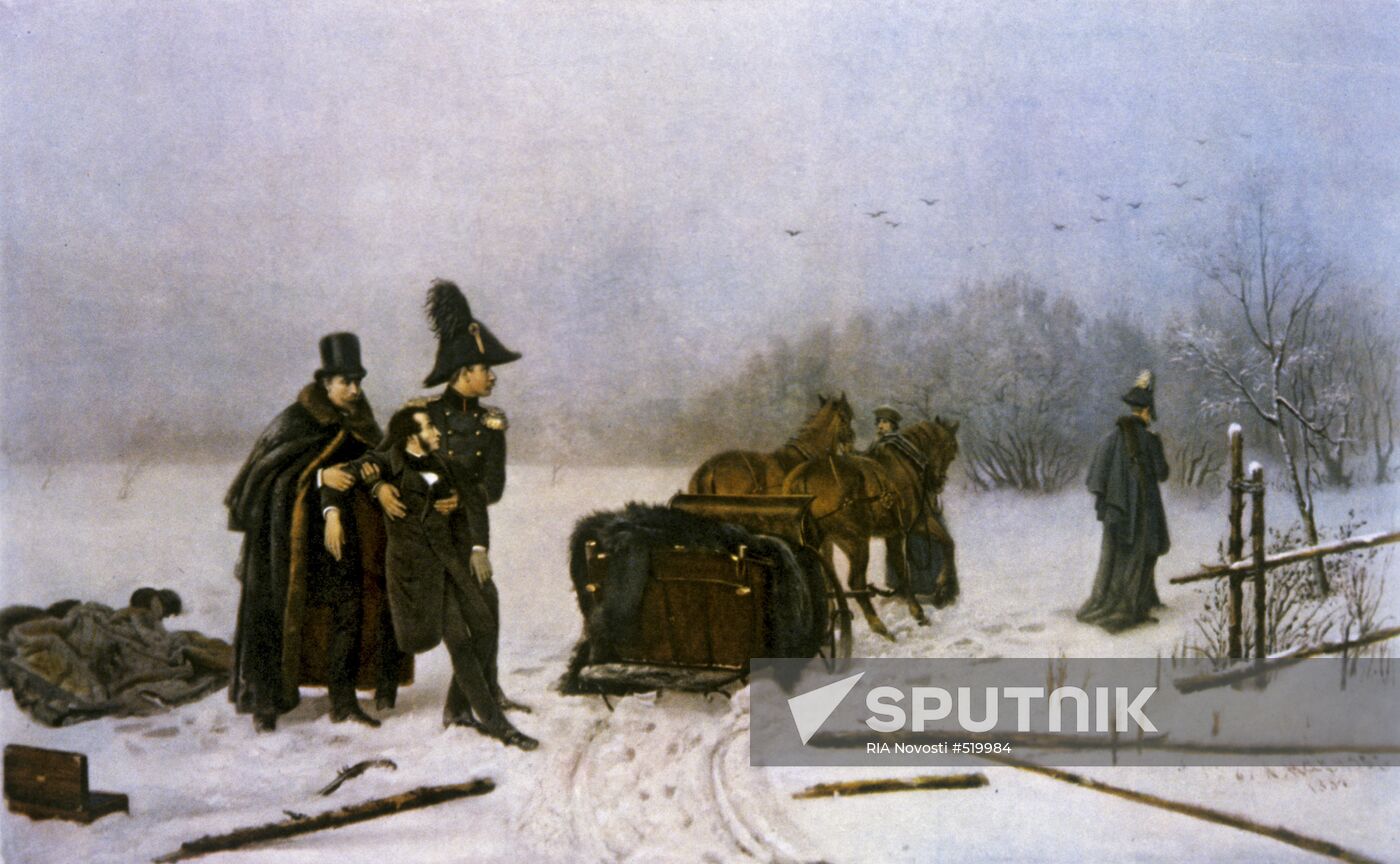 "Duel of Pushkin and d'Anthès"