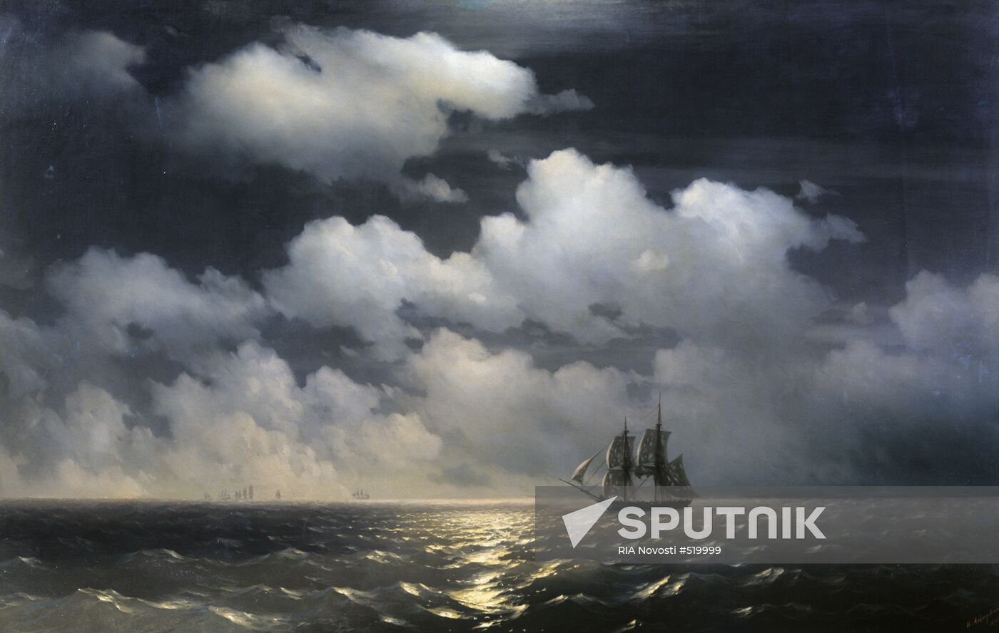 Ivan Aivazovsky`s painting