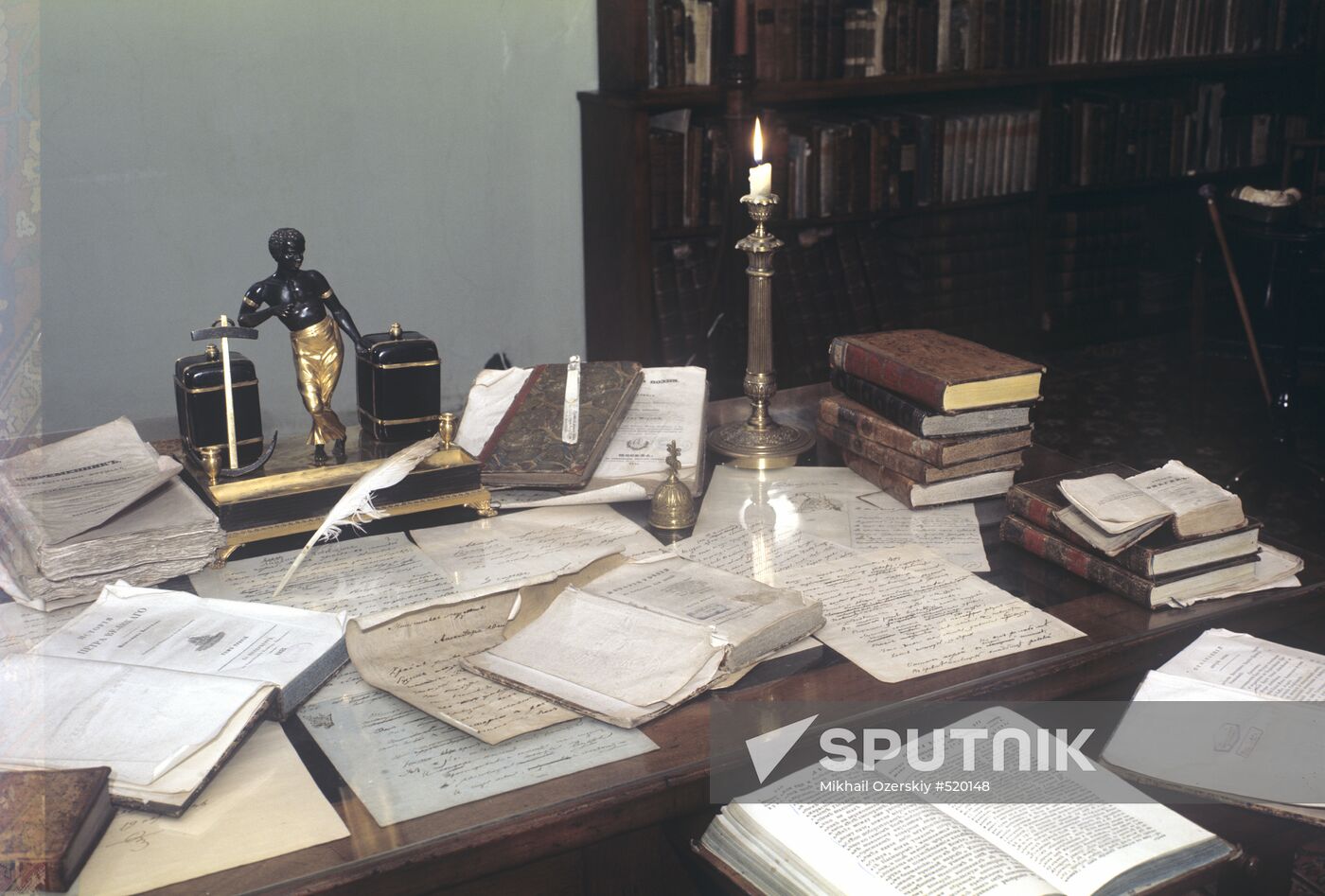 Alexander Pushkin's desk
