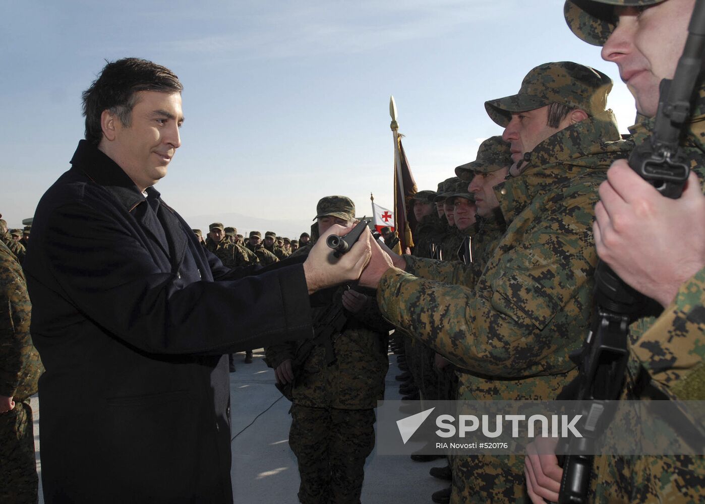 Georgian President Mikheil Saakashvili