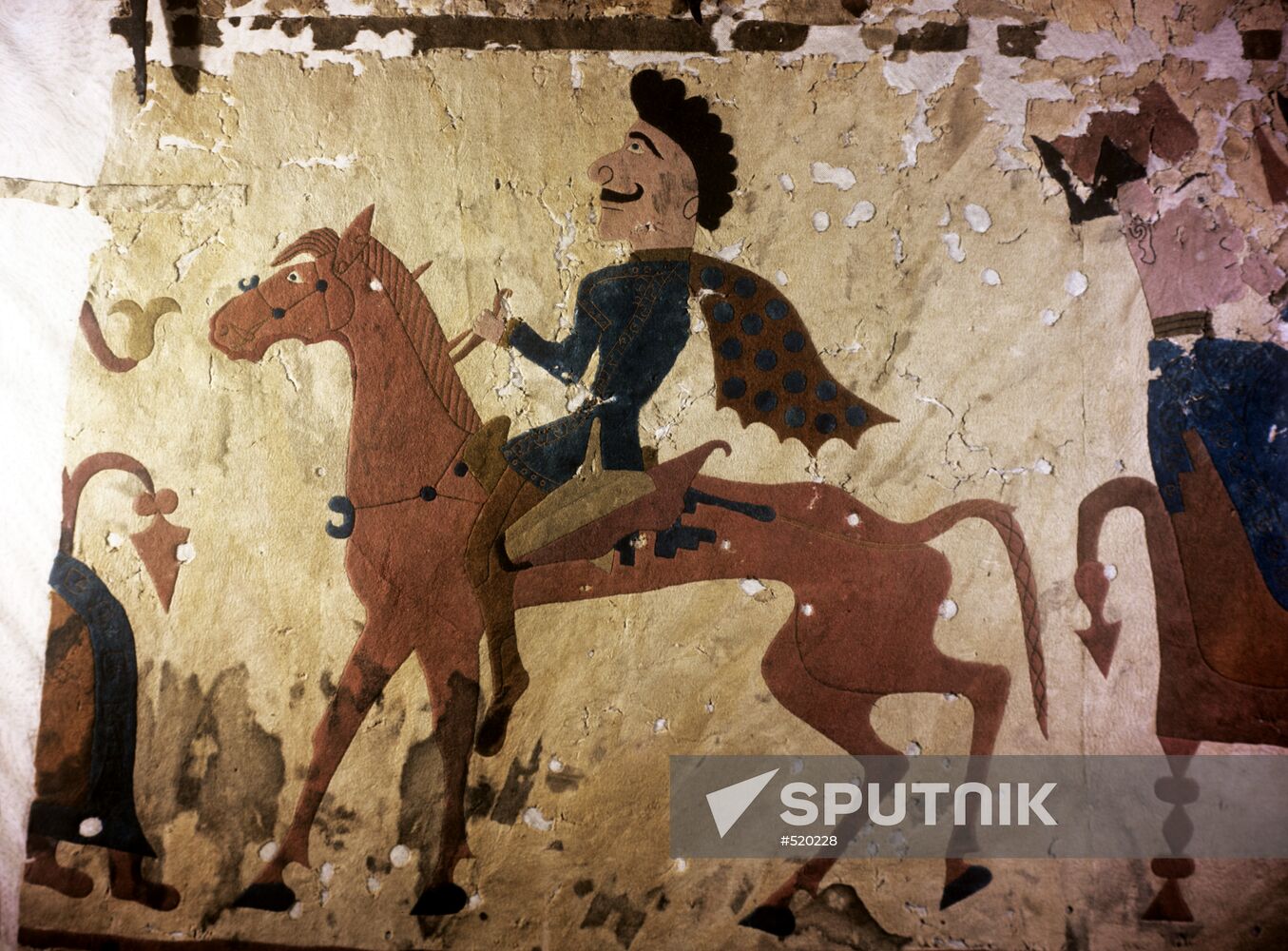Carpet of 5th-4th centuries BC
