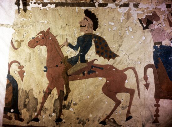 Carpet of 5th-4th centuries BC