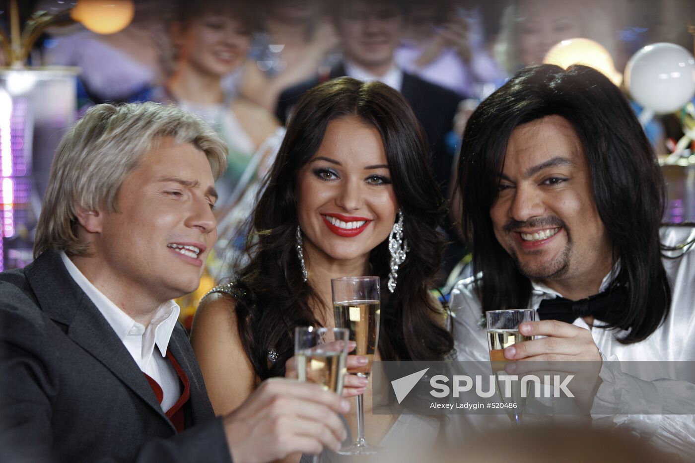 Nikolai Baskov, Oksana Fyodorova, Philipp Kirkorov