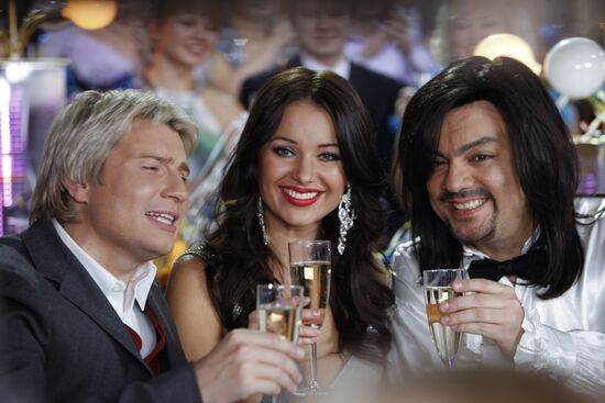 Nikolai Baskov, Oksana Fyodorova, Philipp Kirkorov