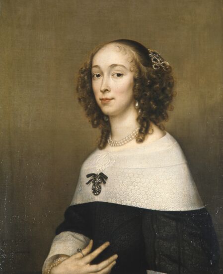 Female portrait. Reproduction