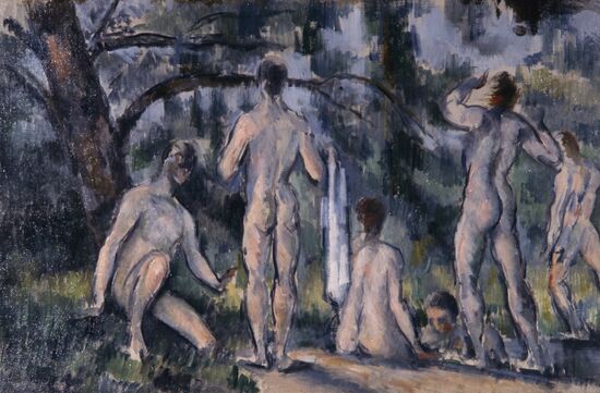 Bathers by Paul Cézanne