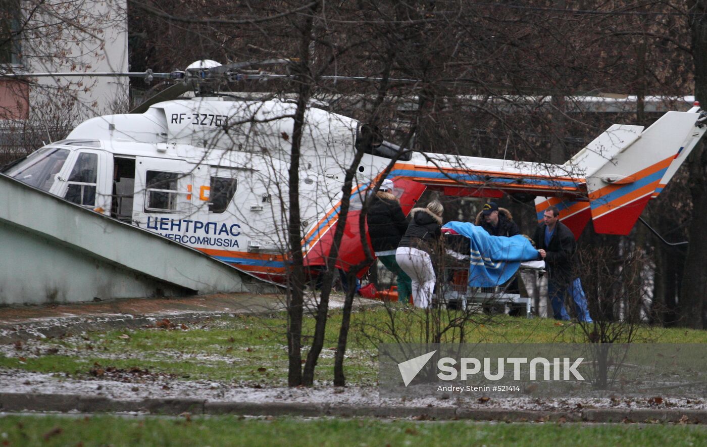 Perm nightclub fire victims brought to Moscow's hospitals