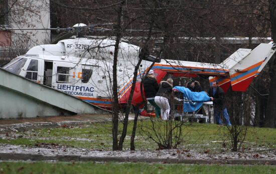 Perm nightclub fire victims brought to Moscow's hospitals