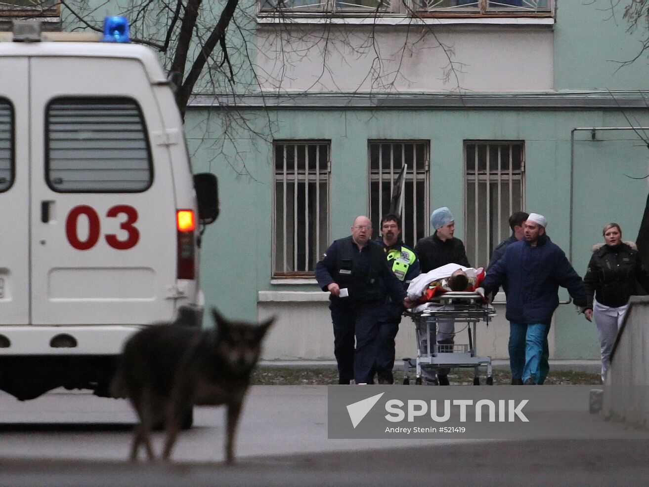 Perm nightclub fire victims brought to Moscow's hospitals