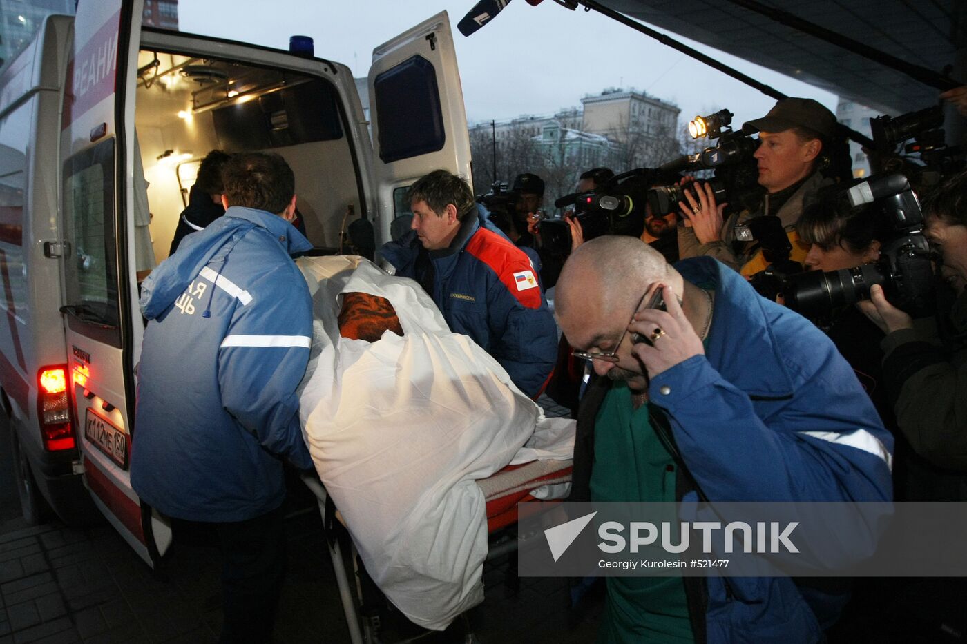 Perm nightclub fire victims brought to Moscow's hospitals