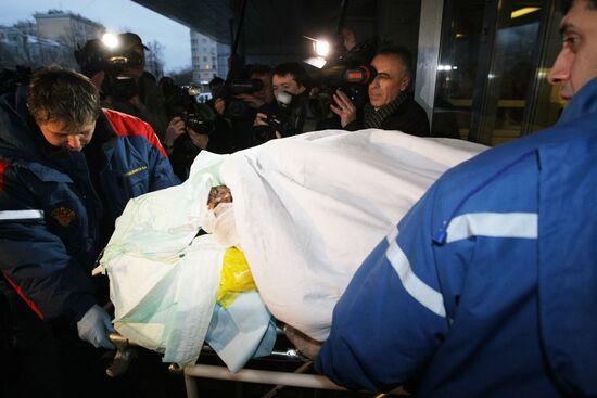 Perm nightclub fire victims brought to Moscow's hospitals