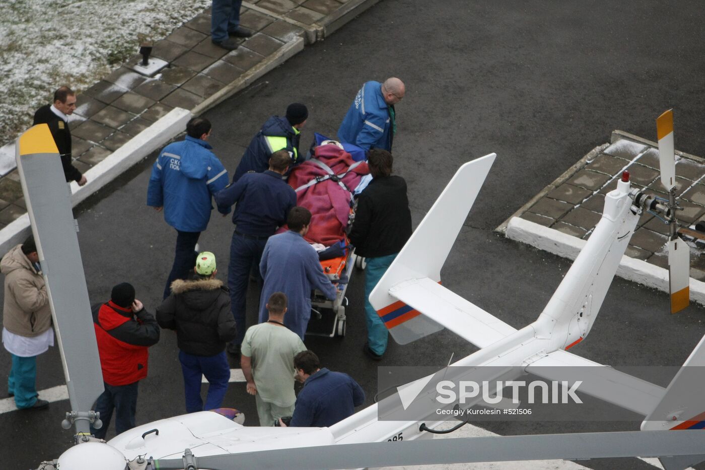 Perm nightclub fire victims brought to Moscow's hospitals