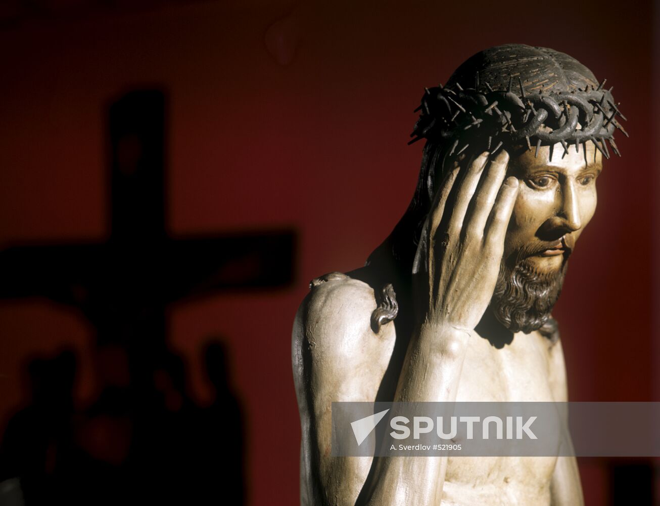 "Christ in the Dungeon" sculpture