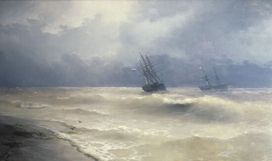 "Gloomy Day" painting