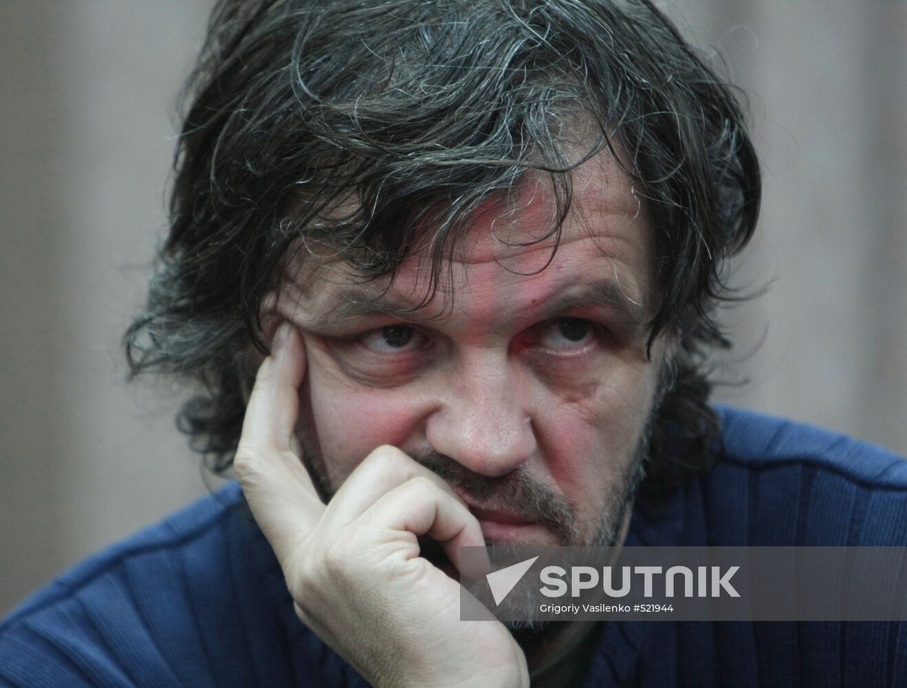 Emir Kusturica performing at Kiev's Balkanfest