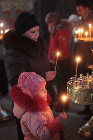 Memorial service for Perm nightclub blaze victims