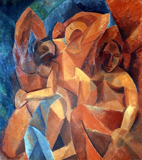 "Three Women" painting