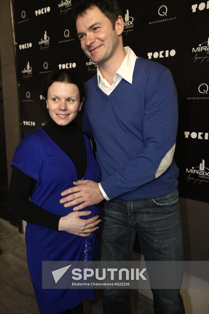 Figure skaters Maria Petrova and Alexei Tikhonov