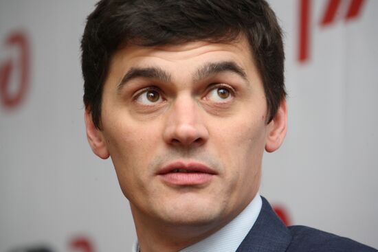 Swimming Olympic champion Alexander Popov