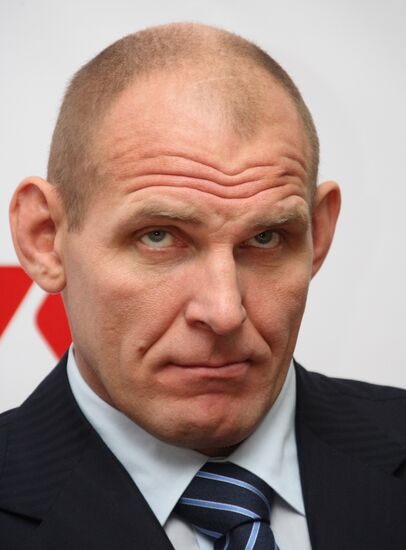 Greco-Roman wrestling Olympic champion Alexander Karelin