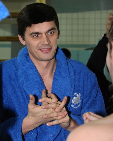 Swimming Olympic champion Alexander Popov
