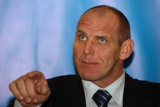 Greco-Roman wrestling Olympic champion Alexander Karelin