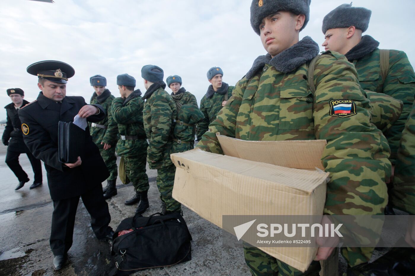 Moscow Region conscripts to serve with Baltic Fleet