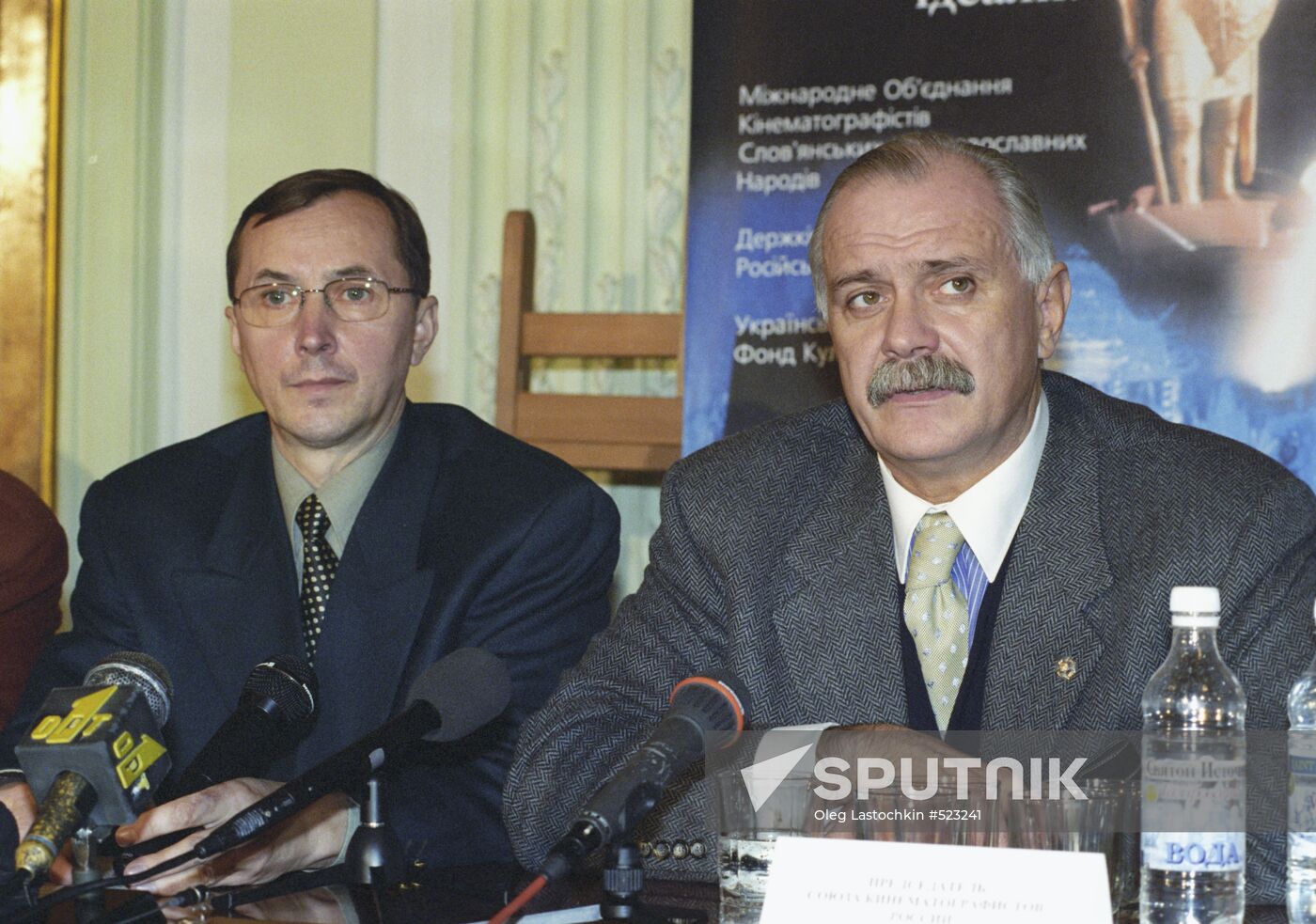 Nikita Mikhalkov and Nikolai Burlyayev