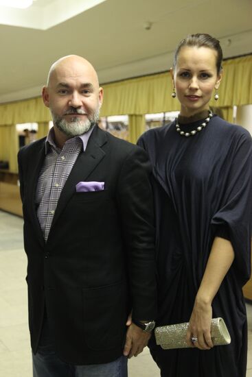 Sergey Kozhevnikov and his wife
