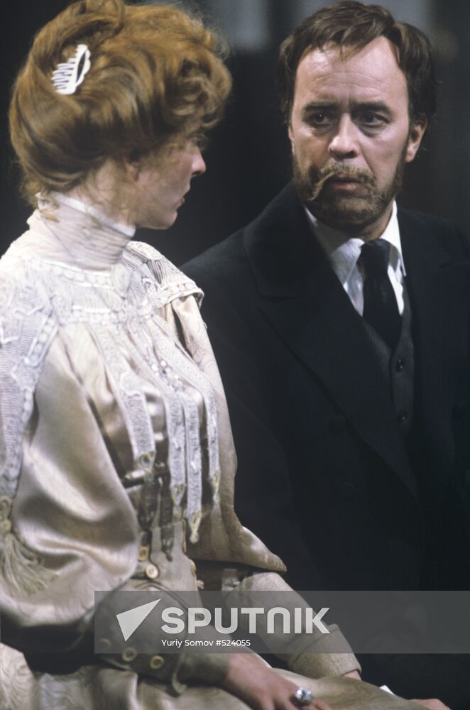 Scene from Anton Chekhov's play Uncle Vanya
