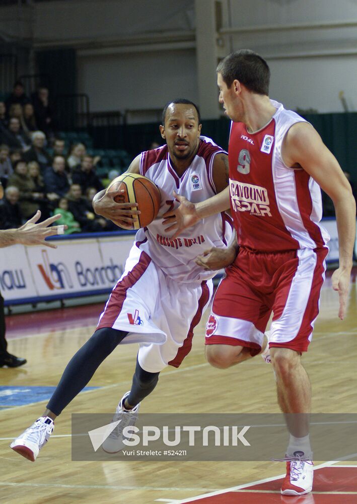 Basketball EuroChallenge, Krasnye Krylya 70-58 Scavolini Pesaro
