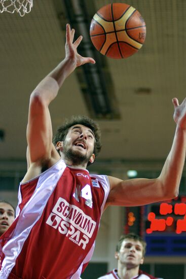 Basketball EuroChallenge, Krasnye Krylya 70-58 Scavolini Pesaro