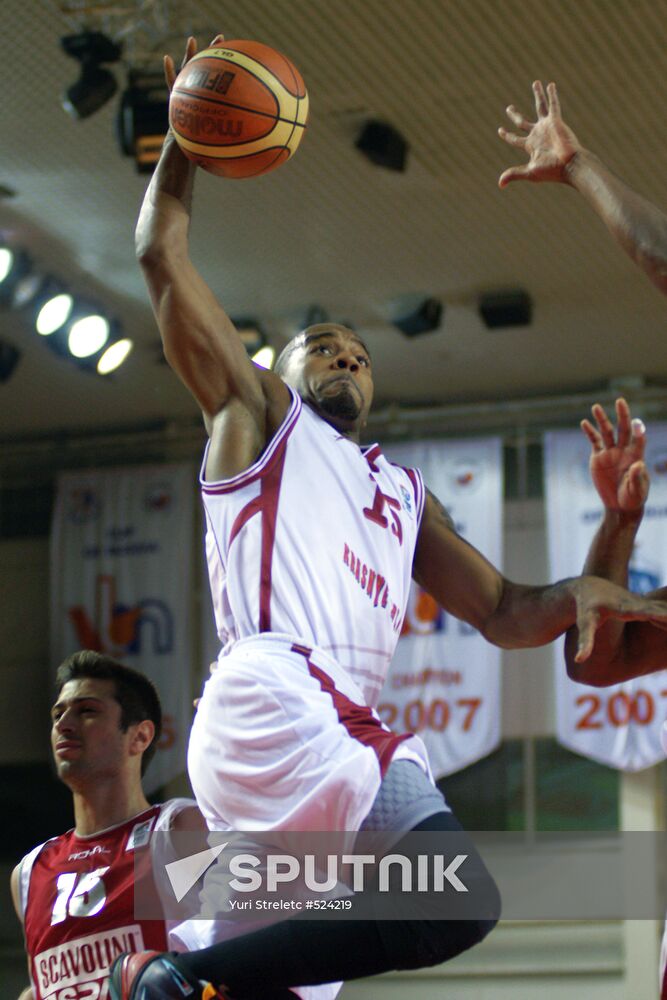 Basketball EuroChallenge, Krasnye Krylya 70-58 Scavolini Pesaro