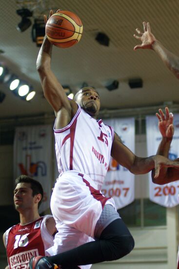 Basketball EuroChallenge, Krasnye Krylya 70-58 Scavolini Pesaro