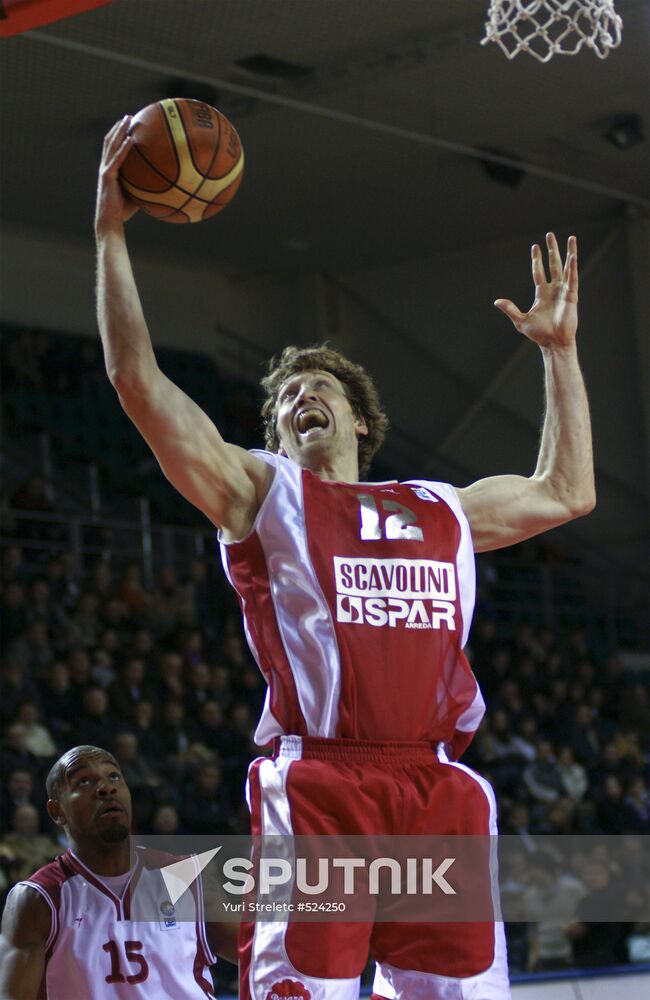Basketball EuroChallenge, Krasnye Krylya 70-58 Scavolini Pesaro
