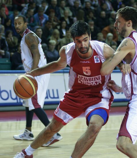 Basketball EuroChallenge, Krasnye Krylya 70-58 Scavolini Pesaro