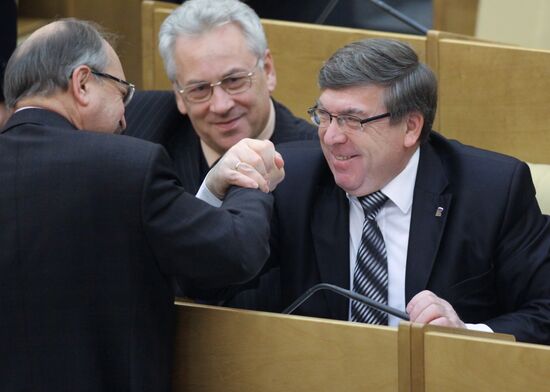 Vladimir Pekhtin, Yury Lipatov and Valery Ryazansky