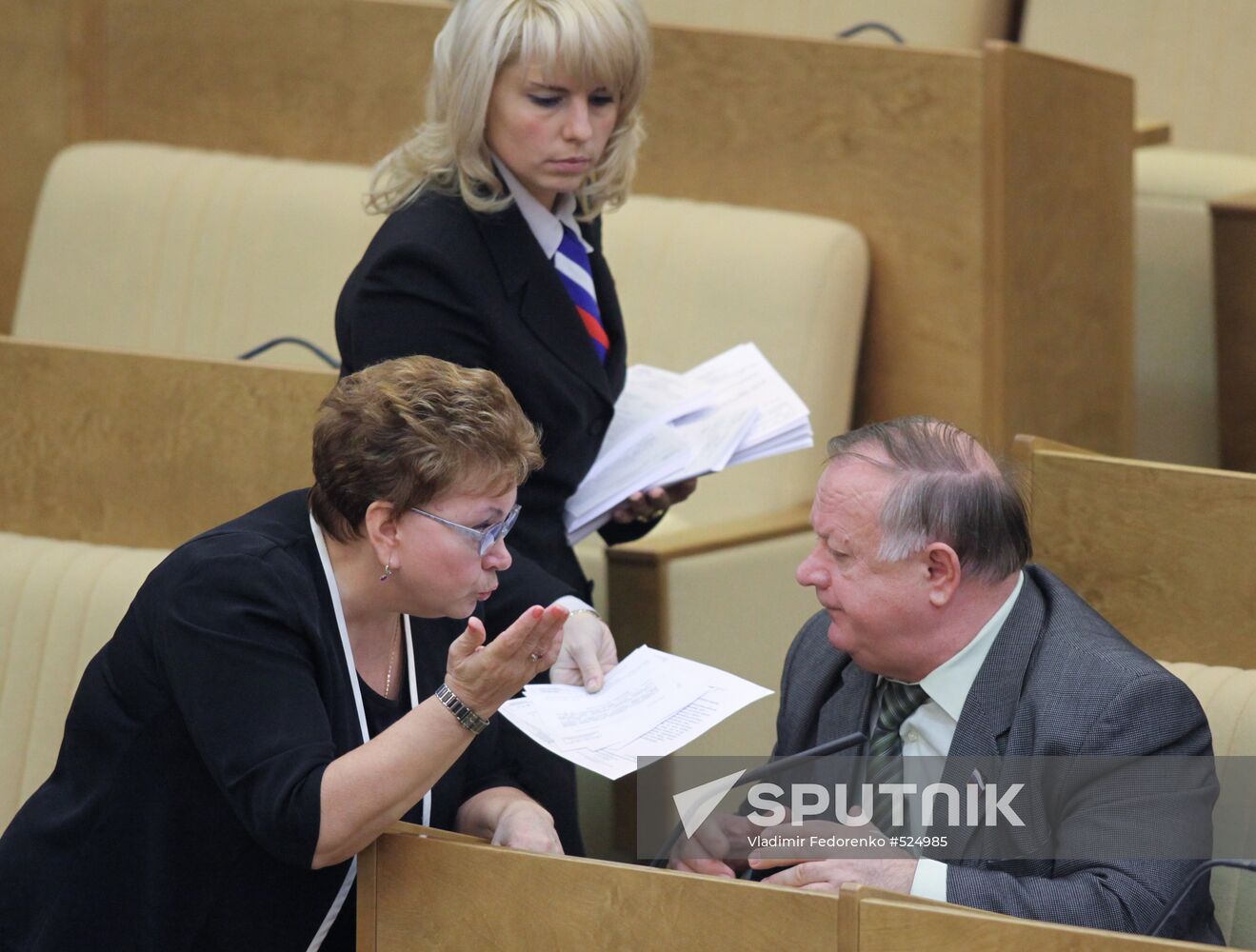 Vera Lekareva and Viktor Zavarzin