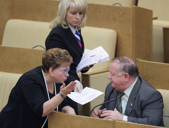 Vera Lekareva and Viktor Zavarzin