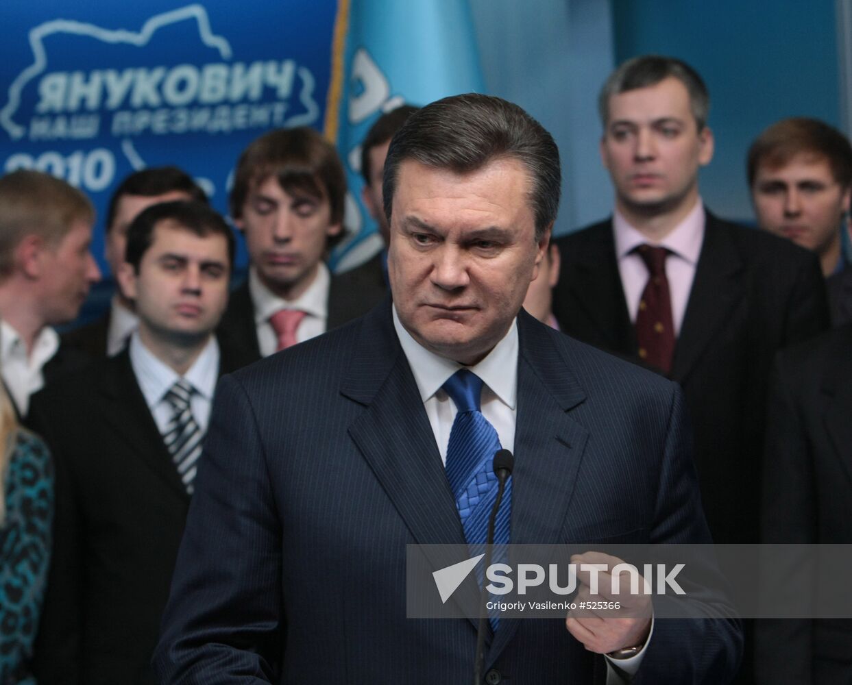 Viktor Yanukovich attends Ukraine Regions Youth Union congress