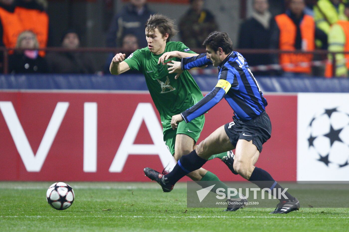 UEFA Champions League: Inter Milan vs. Rubin Kazan