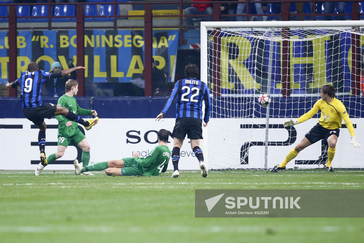UEFA Champions League: Inter Milan vs. Rubin Kazan