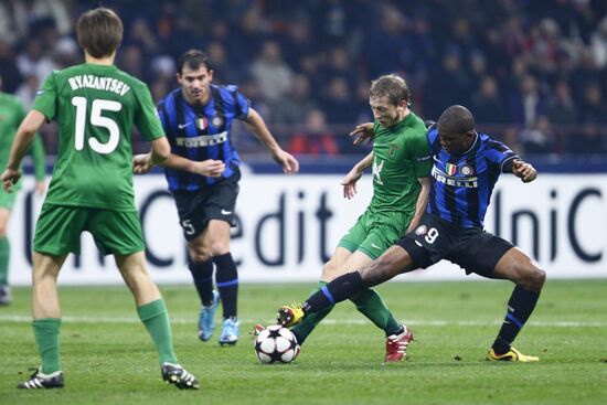 UEFA Champions League: Inter Milan vs. Rubin Kazan