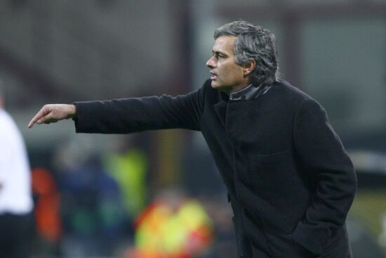 Inter Milan coach Jose Mourinho