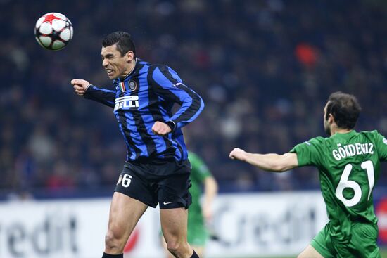 UEFA Champions League match. Inter-Rubin