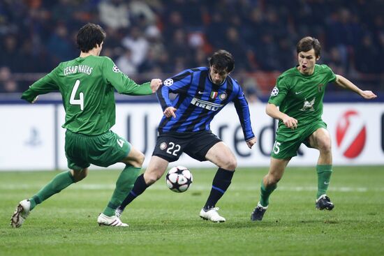 UEFA Champions League match. Inter-Rubin
