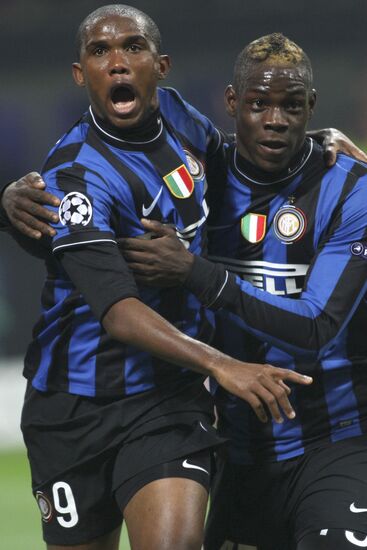 Football. UEFA Champions League. Inter Milan vs. Rubin Kazan